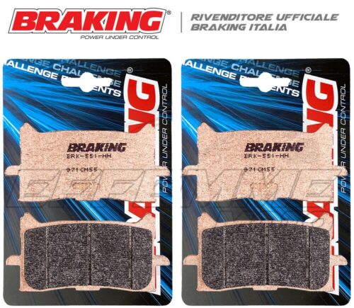 Pastiglie BRAKING Ant. HONDA Africa Twin 1000 2016 2017 Sinterizzate