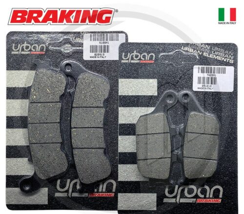 KIT PASTIGLIE FRENO BRAKING x HONDA SW-T 400 2013 2014 ANT+POST