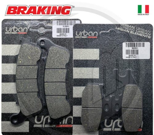 KIT PASTIGLIE FRENO BRAKING ANT+POST SUZUKI SIXTEEN 150 2011 2012 2013