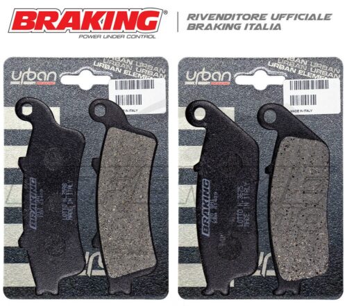 Pastiglie HONDA Silver Wing 400 2006 2007 2008 (Kit Ant+Post BRAKING)