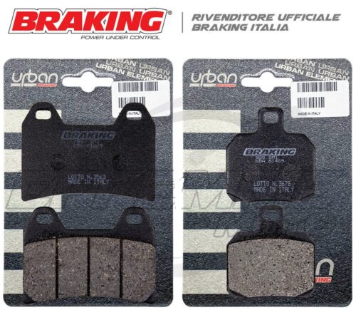 Pastiglie MOTO GUZZI Breva 750 2003 >2007 (Kit Ant.+ Post BRAKING)