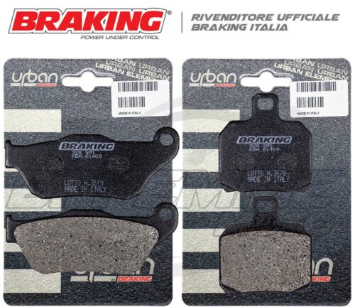 Pastiglie YAMAHA X-Max 125 2006 >2009 XMax (Kit Ant.+ Post. BRAKING)