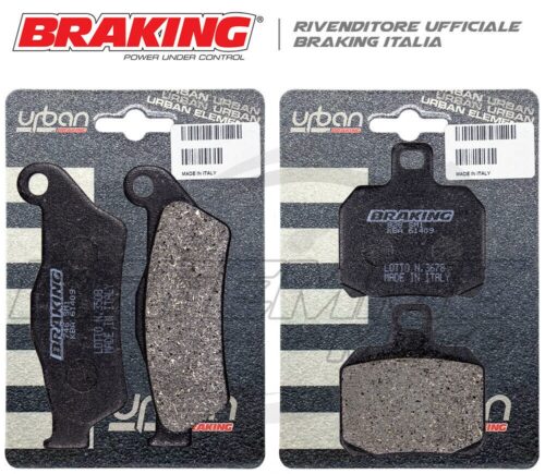 Pastiglie SUZUKI UH Burgman 125 2002 >2006 Kit Ant.+ Post. BRAKING