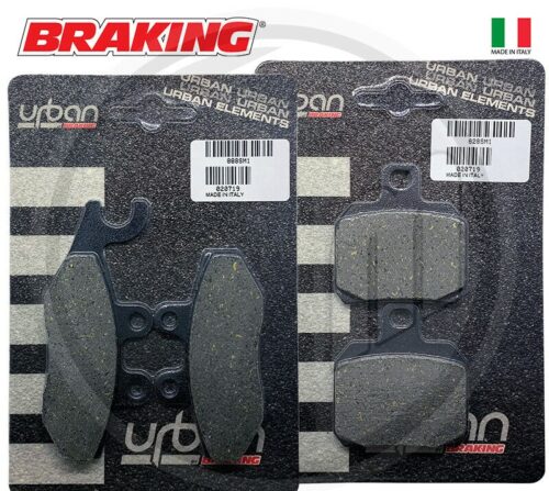 KIT ANT+POST. PASTIGLIE FRENO BRAKING PIAGGIO X8 200 2004 2005