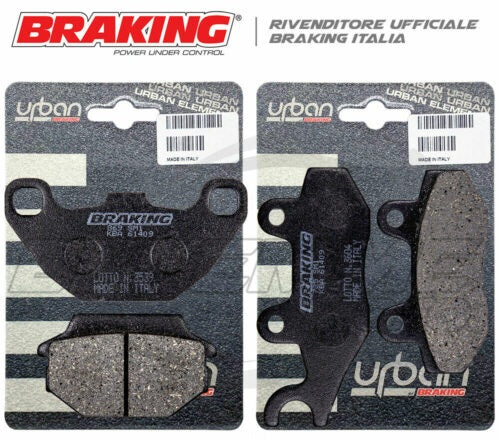 Pastiglie KYMCO Agility 125 R16 + Plus 2017 (Kit Ant. + Post. BRAKING)