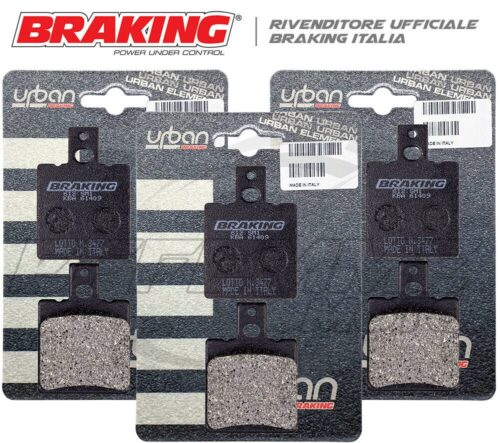 Pastiglie MOTO GUZZI V50 Monza 500 1980 >1983 ANT+POST. BRAKING