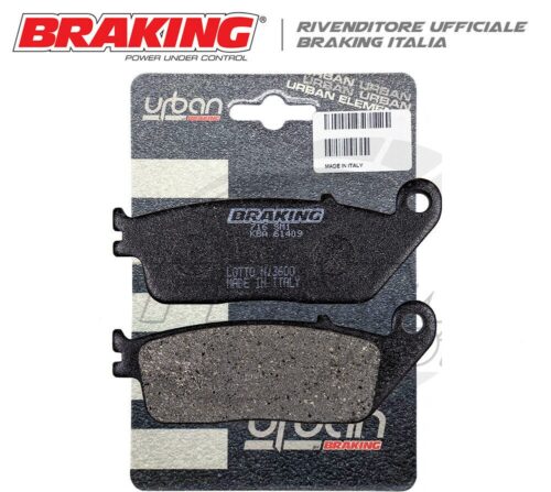 Pastiglie HONDA SH 125/SH125 Abs 2013 2014 2015 2016 Anteriori BRAKING