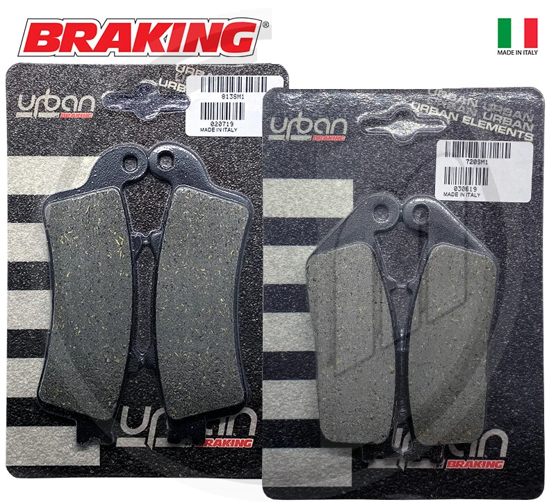 Kit pastiglie freno ANT+ POST BRAKING HONDA SILVER WING 600 01>04