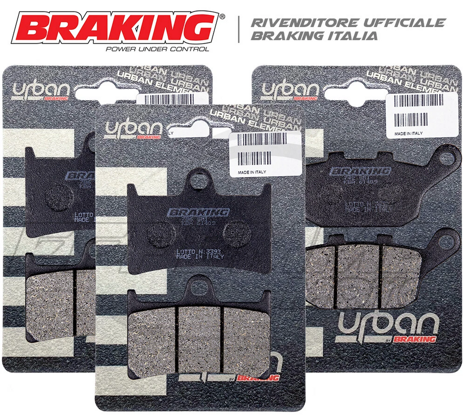 Pastiglie YAMAHA Tracer 700 Abs 2022 > 2025 Kit Ant. + Post. BRAKING