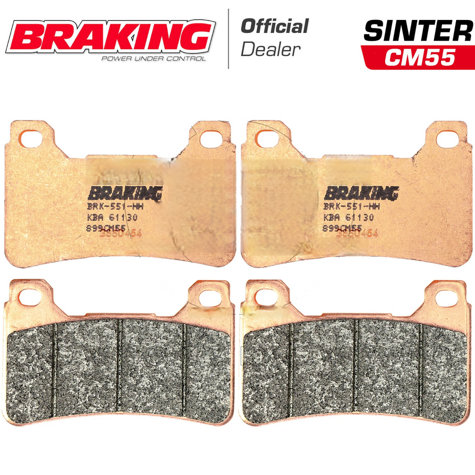 Pastiglie freno ANT SINTER HONDA CBR RR 1000 04>16/CBR 600RR 05>17
