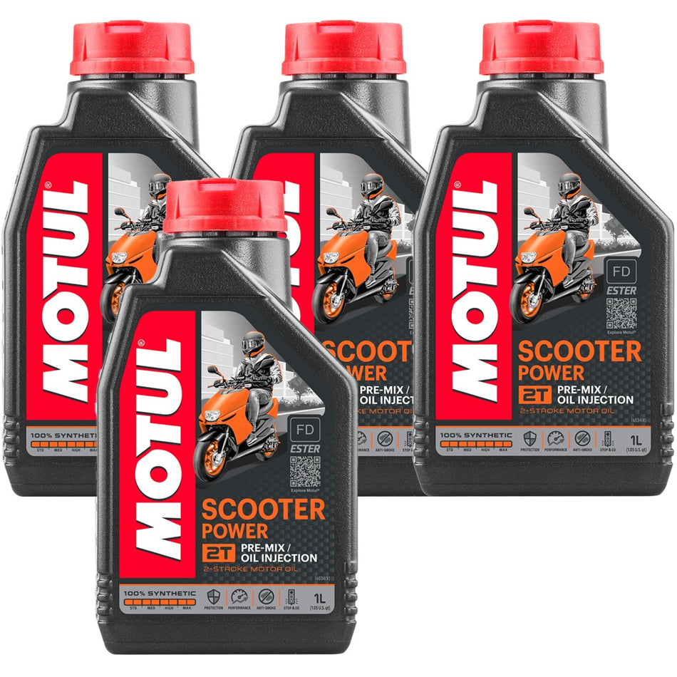 Olio Motore MOTUL Scooter Power 2T 4L