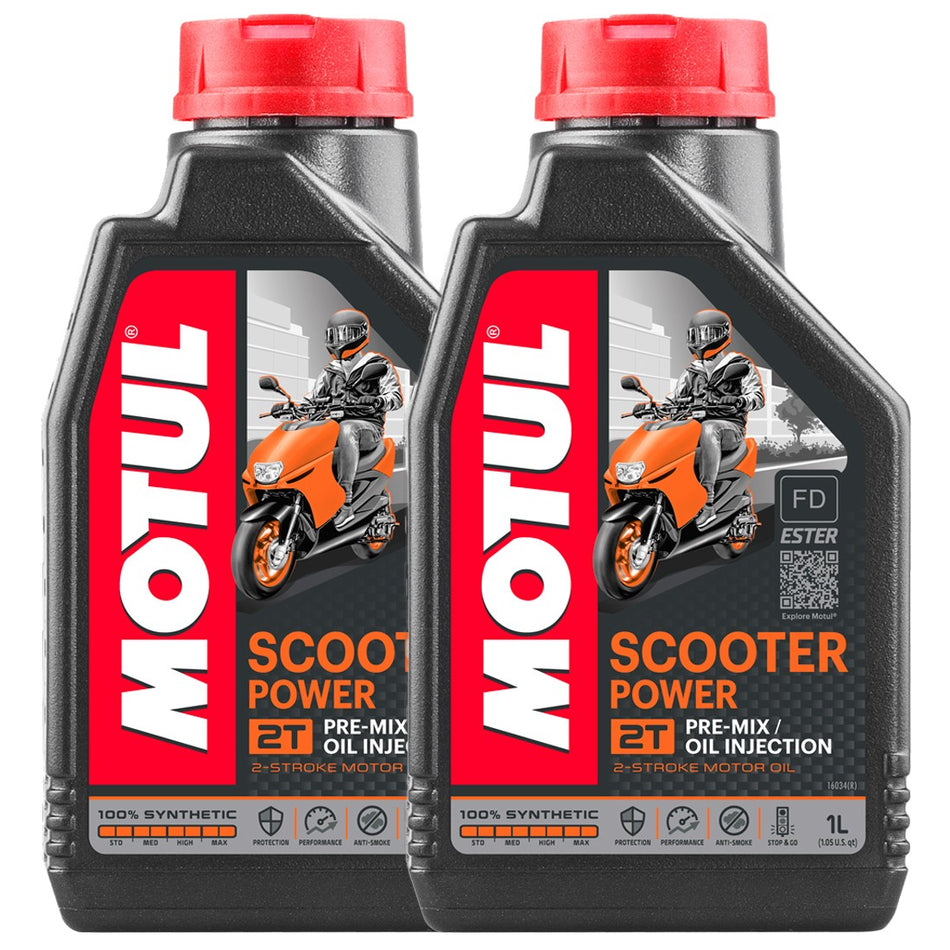 Olio Motore MOTUL Scooter Power 2T 2L