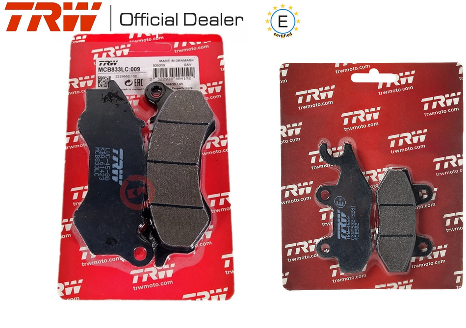 Coppia pastiglie freno Ant+Post trw Kymco Agility 125 r16 plus