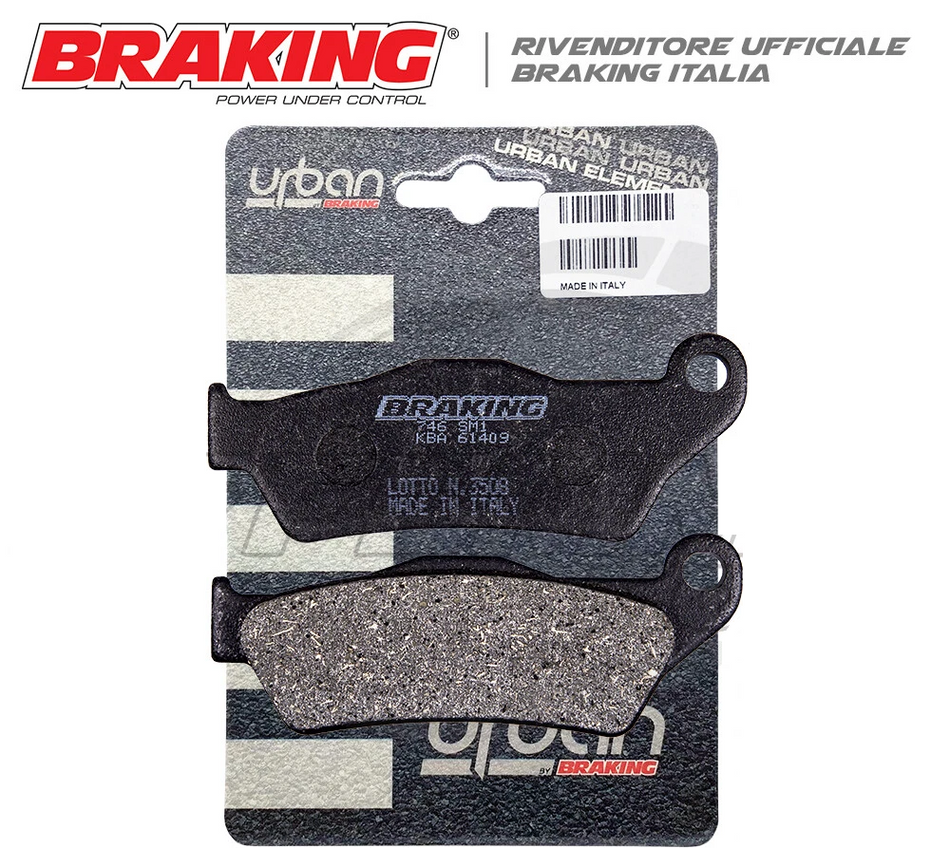 Pastiglie DUCATI Multistrada V2 950 /950 S 2022 >2024 (Post. BRAKING)