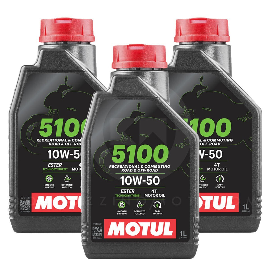 Olio Motore MOTUL 5100 10W50 3L