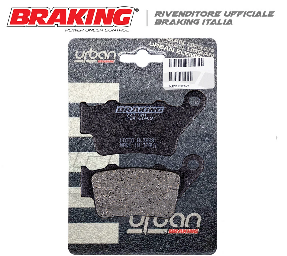 Pastiglie BENELLI TRK 702 / TRK 702 X 2023 >2025 (Posteriori BRAKING)
