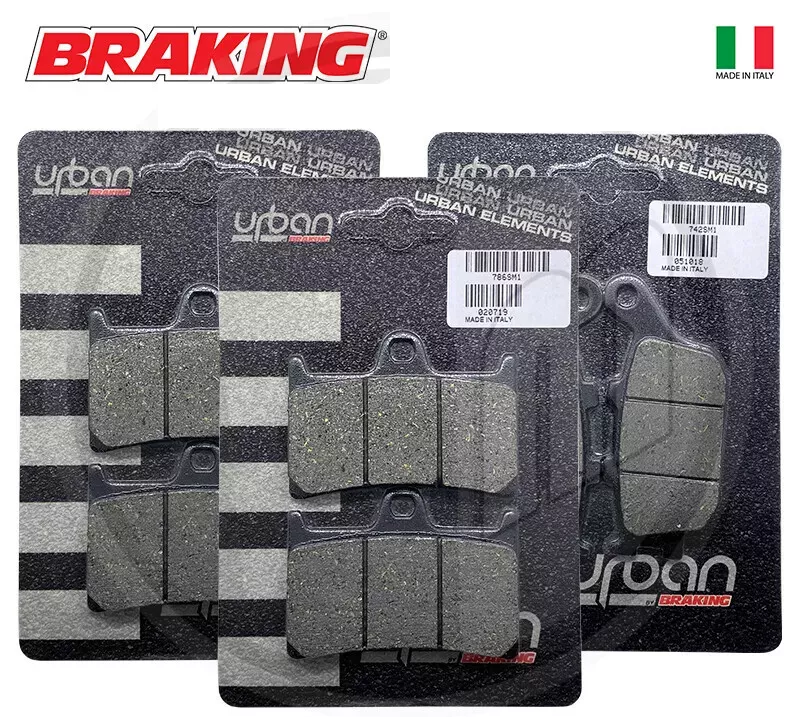 Pastiglie YAMAHA Tracer 9 890 2021 >2023 Kit Ant. Post. BRAKING SM1