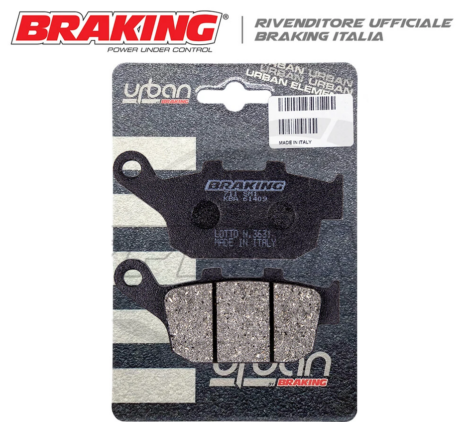 Pastiglie HONDA NX 500 2024-2025 (BRAKING Posteriori)