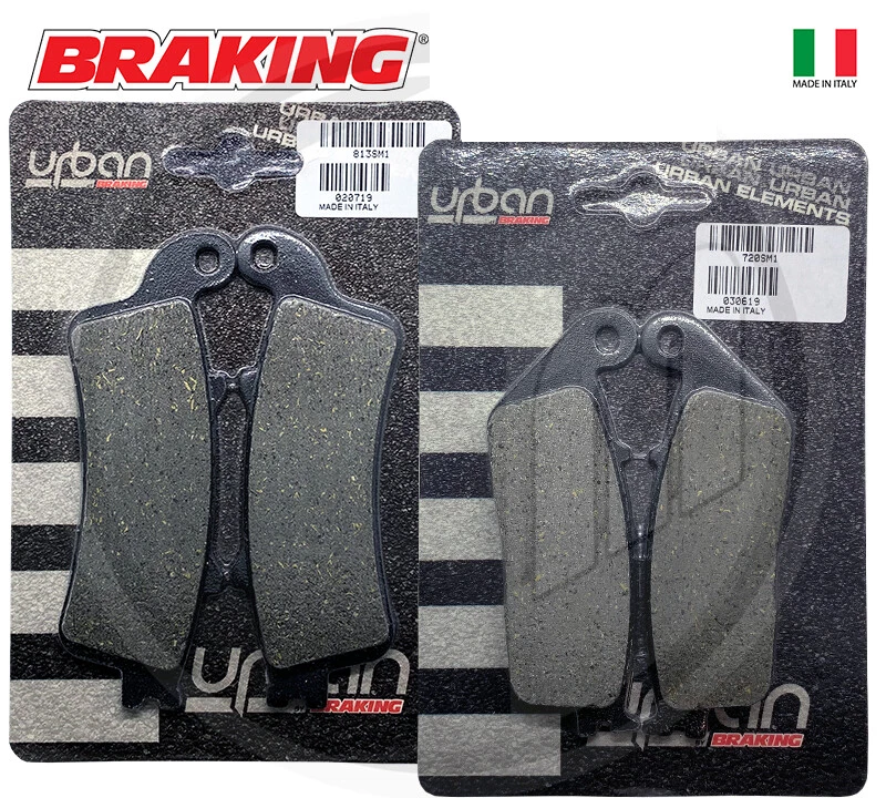 Kit pastiglie freno ANT+ POST BRAKING HONDA SILVER WING 400 2006 >2008