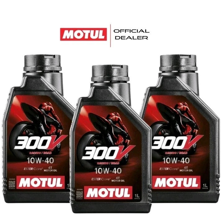 Olio Motore MOTUL 300V 10W40 3L