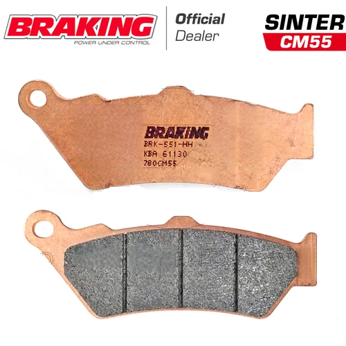 Kit pastiglie freno ANTERIORE APRILIA Tuareg 660 2022 BRAKING 780CM55