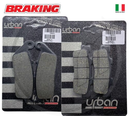 KIT PASTIGLIE FRENO ANT+POST. BRAKING KYMCO DOWNTOWN 300 i 2009 >2017