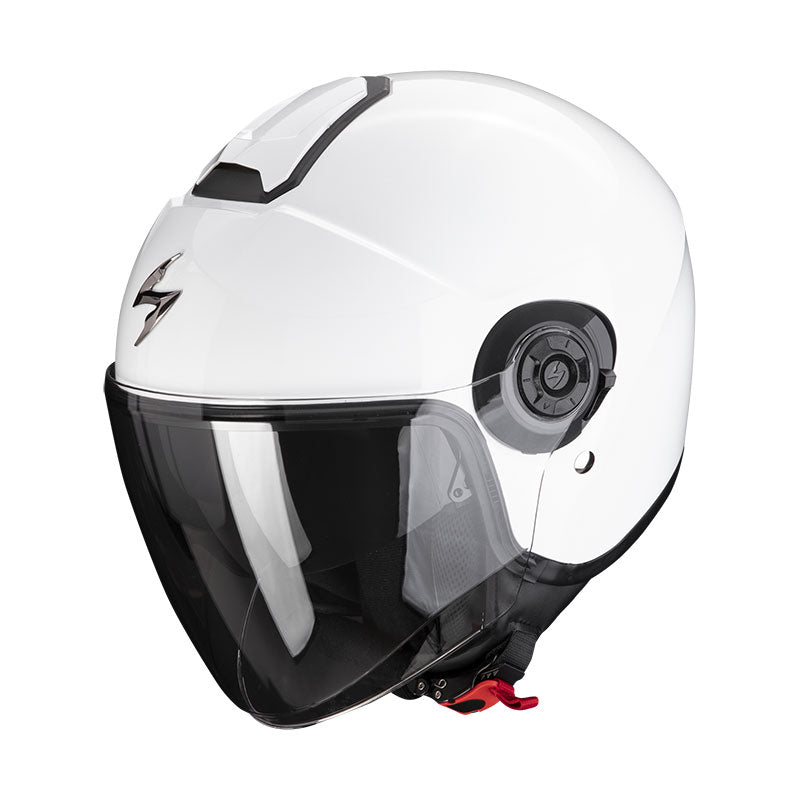 Casco Jet Scorpion Exo-city II Solid White Bianco