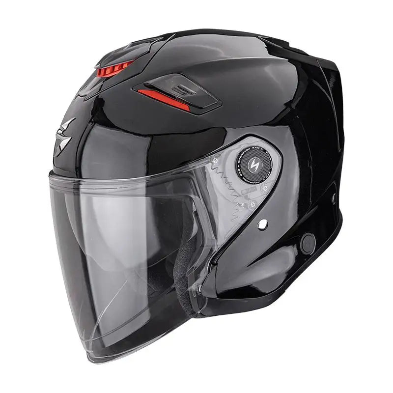 Casco Jet Scorpion Exo-GT In Carbonio Nero Metallic