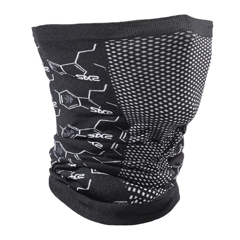 Scaldacollo Multiuso Sixs TBX V2 Logo Nero Bianco