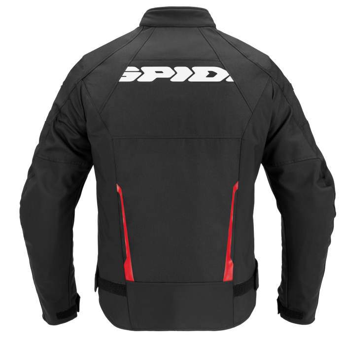 Giacca in Tessuto Spidi Dragon H2Out NERO ROSSA