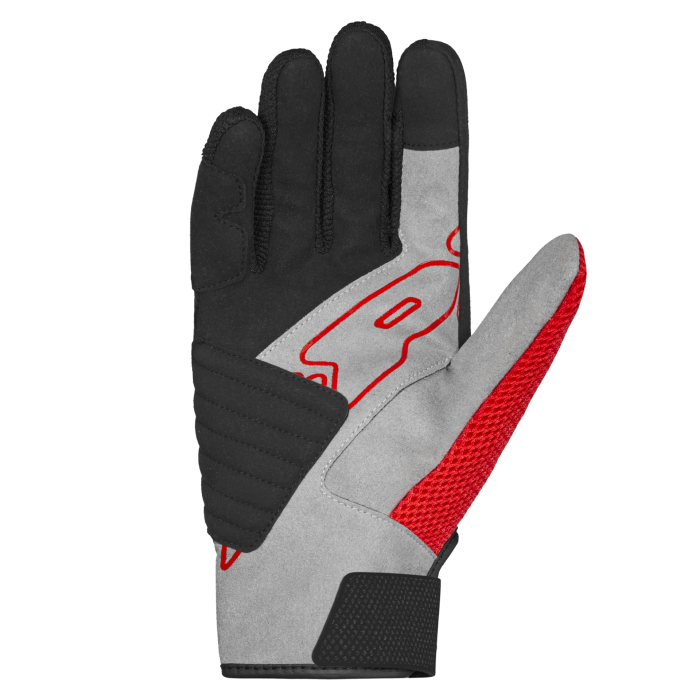 Guanti moto Spidi in tessuto Uomo NEO-R Rosso