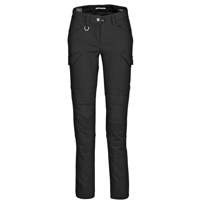 Pantaloni Donna in Tessuto Spidi Pathfinder Cargo Lady Nero / Antracite