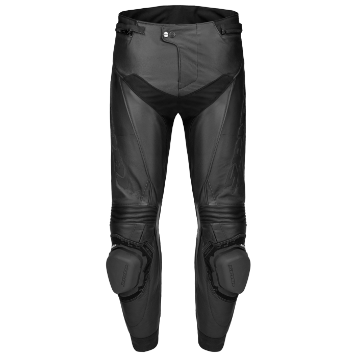 Pantaloni in Pelle Spidi Rr Pro 2 Nero / Nero Bianco