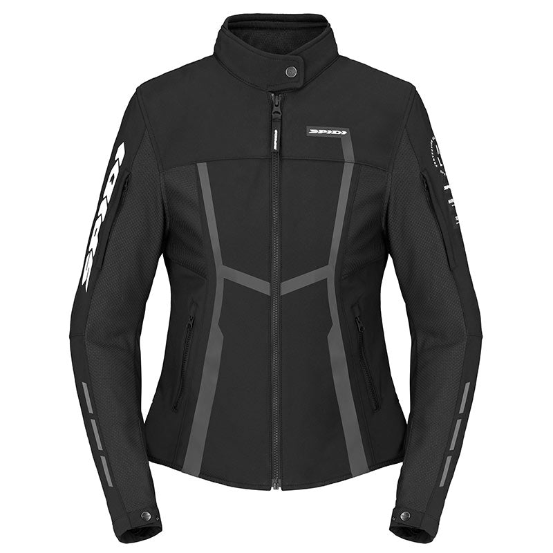 Giacca Spidi MotoJoy Lady Donna nero bianco