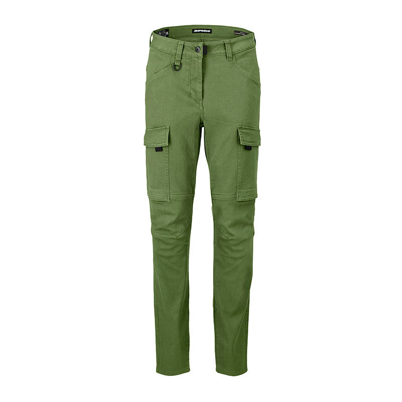 Pantaloni Jeans Donna Spidi Pathfinder 2 Cargo Antracite / Verde