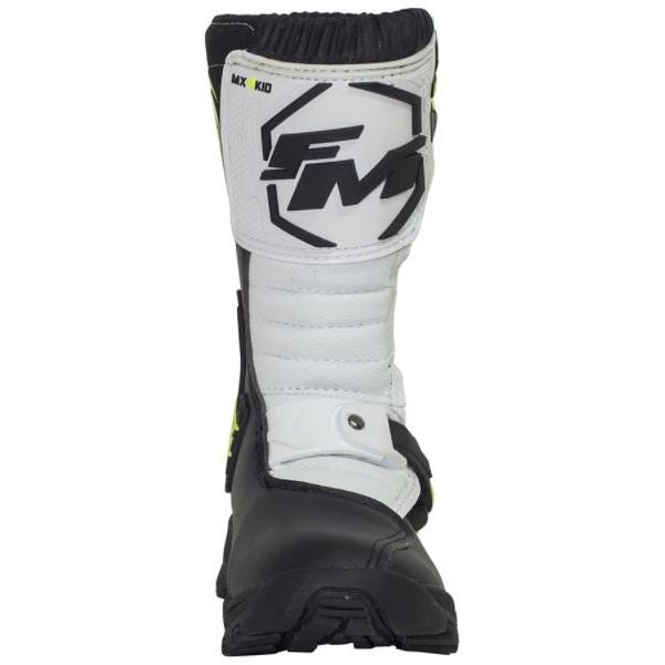 Stivali Bambino Moto Cross Enduro FM Racing HURRICANE Nero