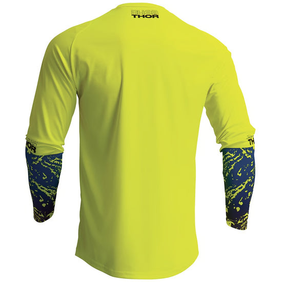 Maglia Cross Motocross THOR Sector Atlas Acid / Blu