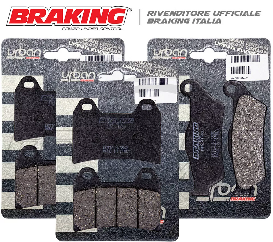 Pastiglie KTM Duke 790 2022 >2024 (Kit Anteriori + Posteriori BRAKING)